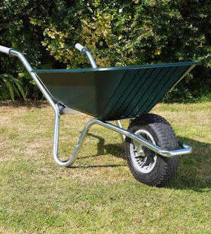 Maingate Clipper Wheelbarrow Green 90L